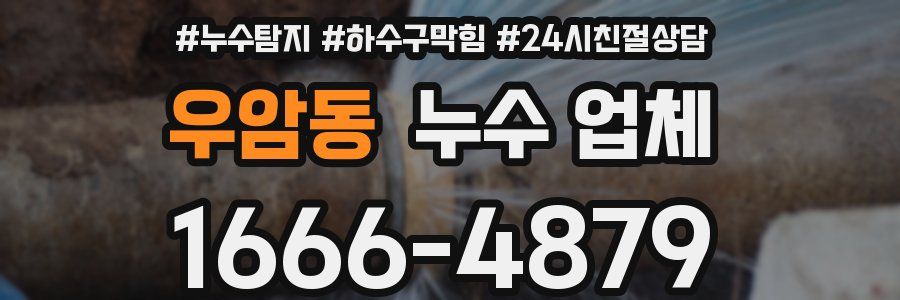 우암동 누수 업체
