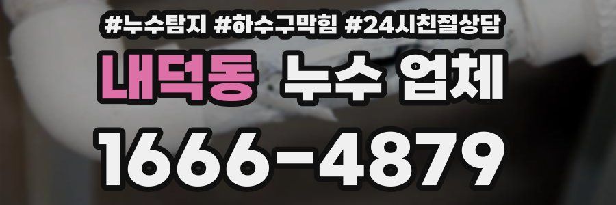 내덕동 누수 업체