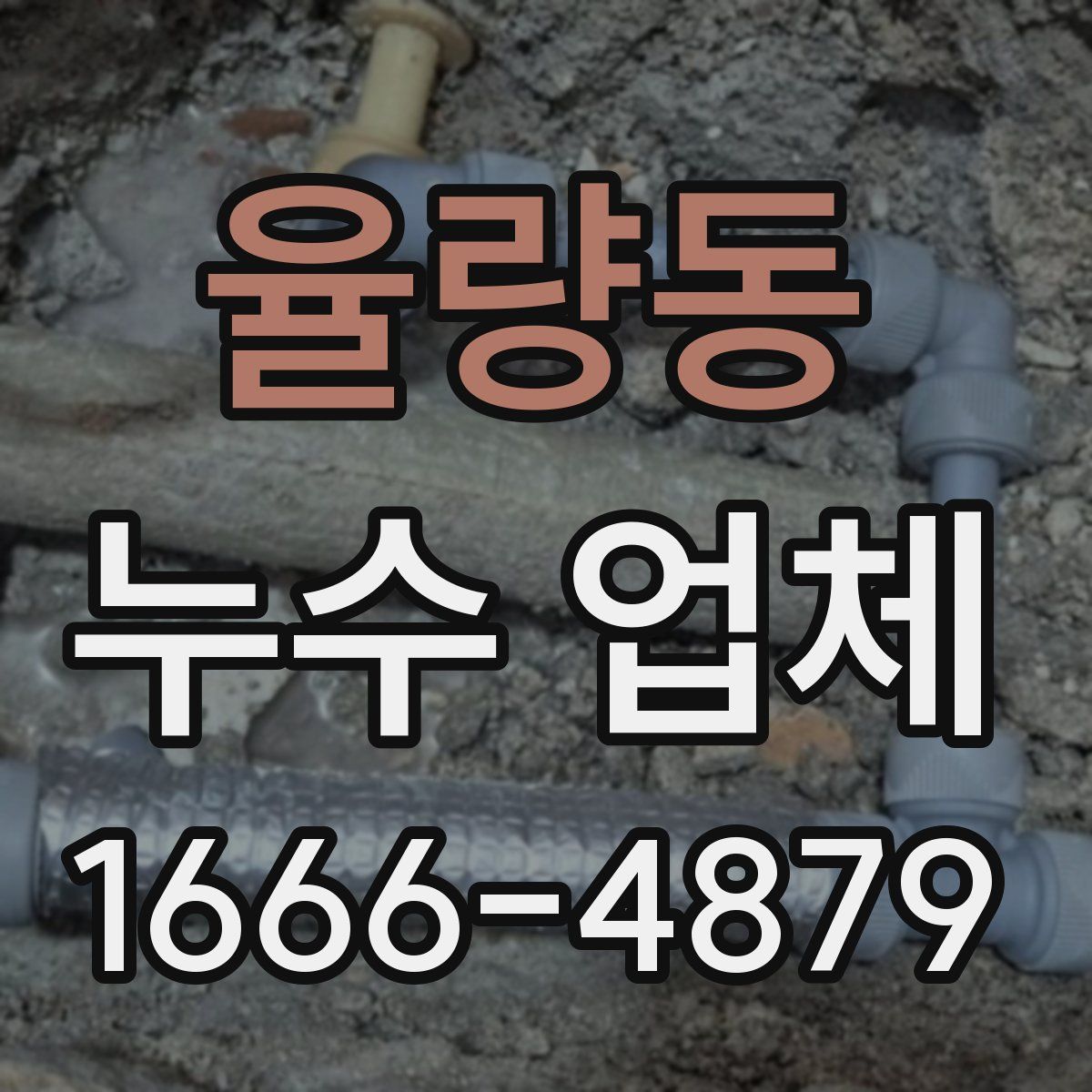 율량동 누수 업체
