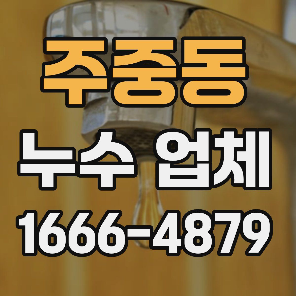 주중동 누수 업체