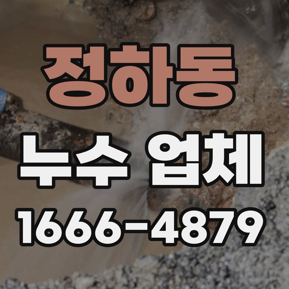 정하동 누수 업체