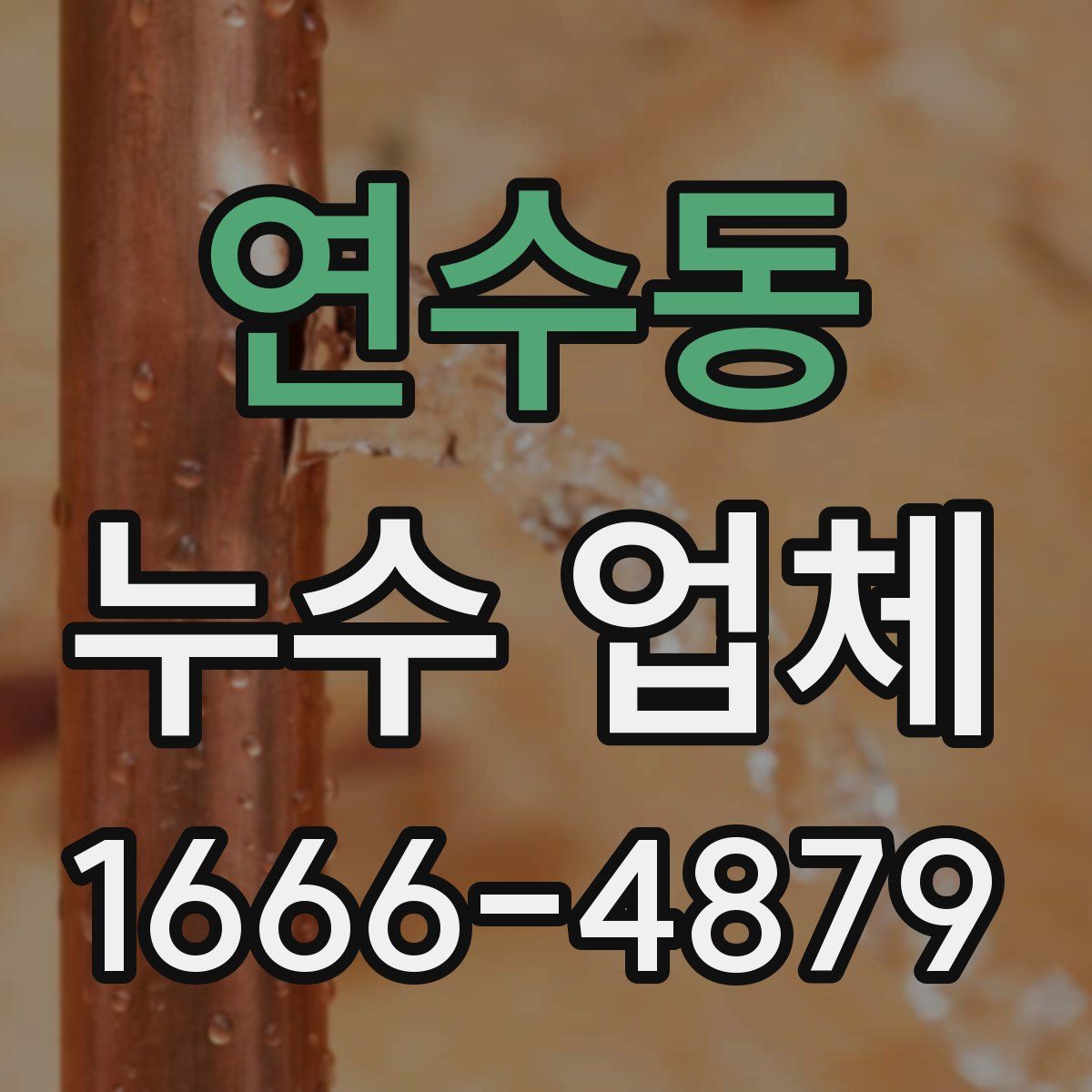 연수동 누수 업체