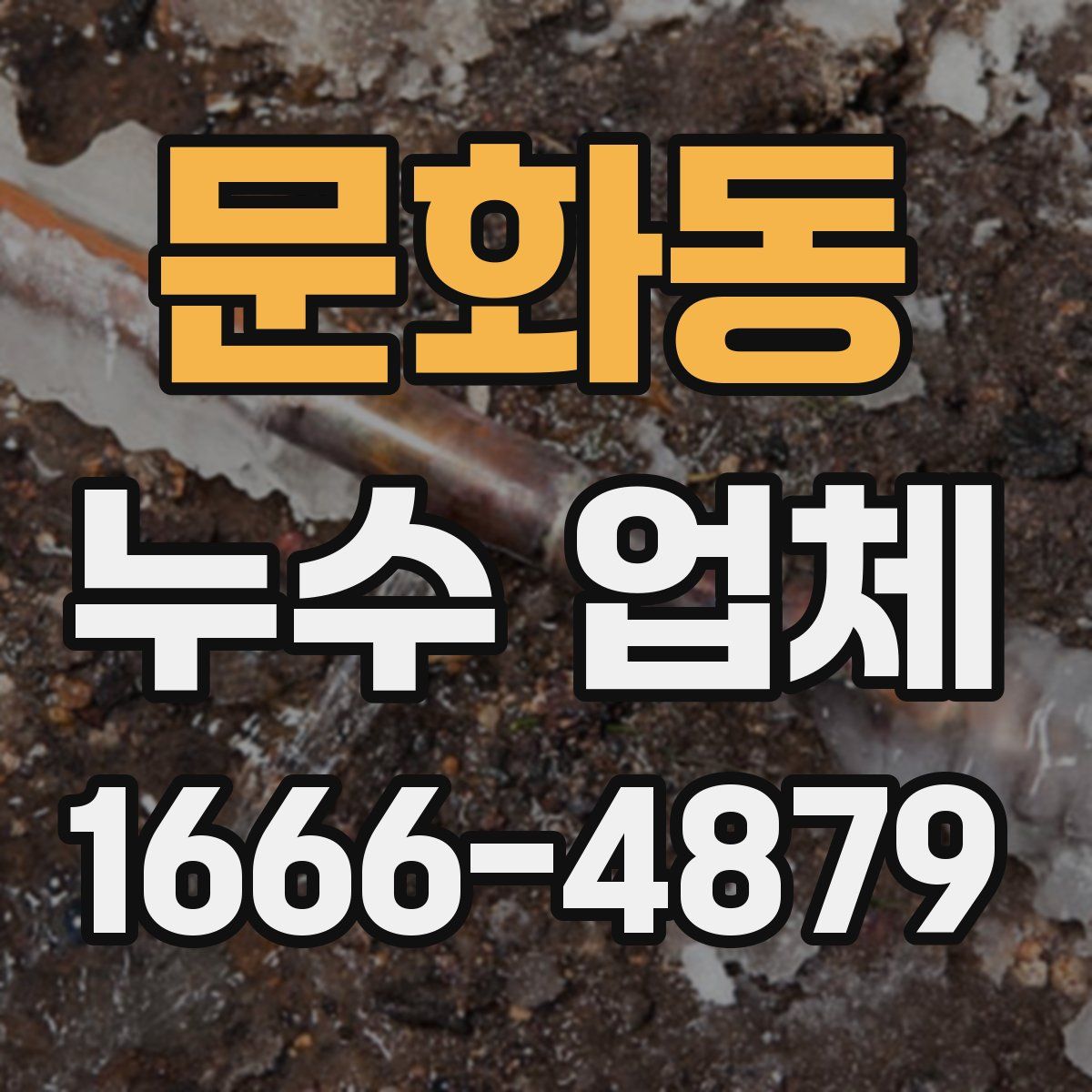 문화동 누수 업체