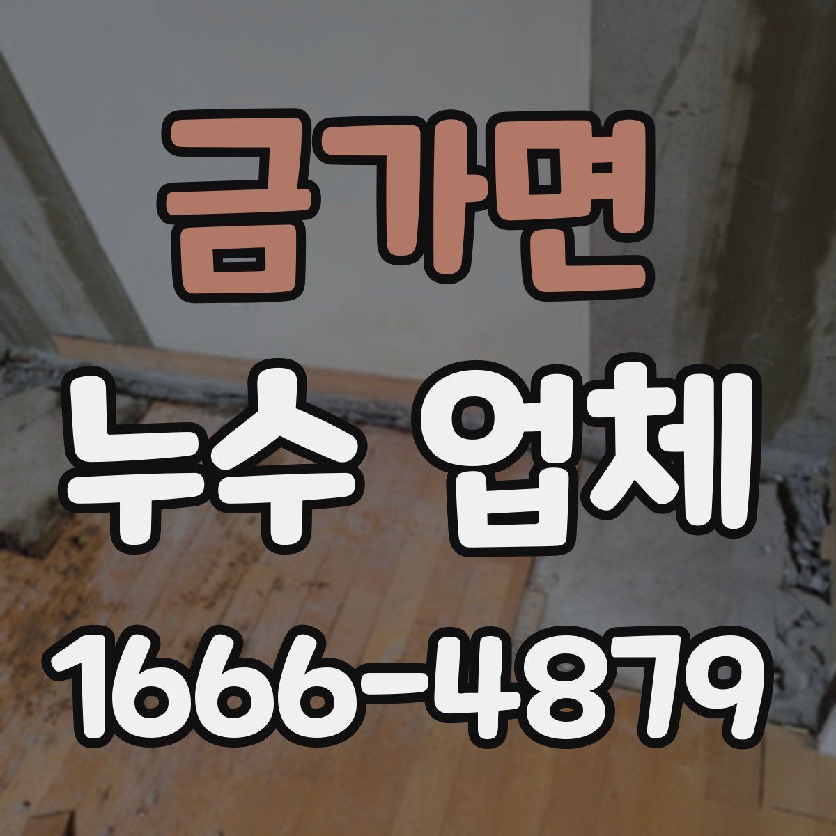금가면 누수 업체