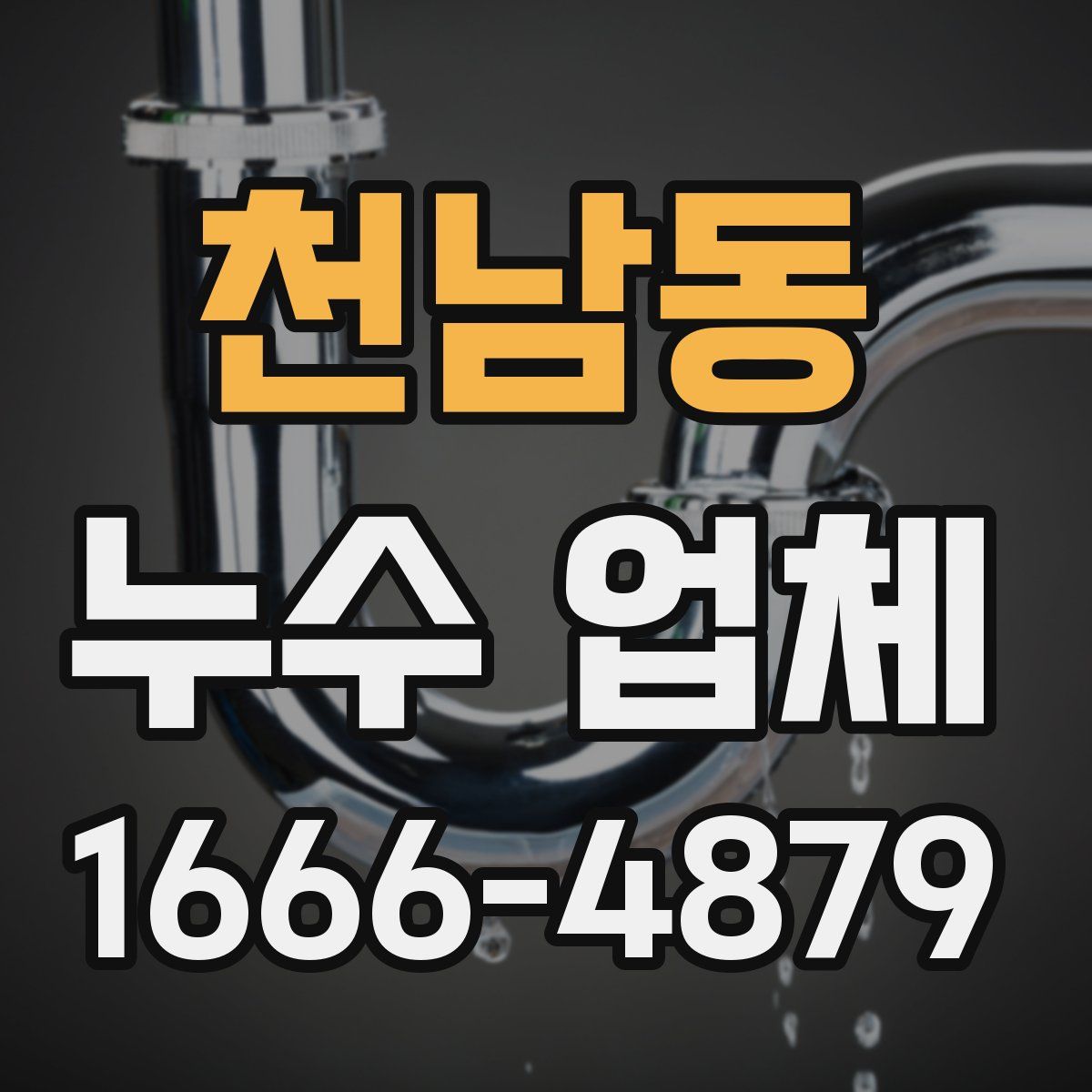 천남동 누수 업체
