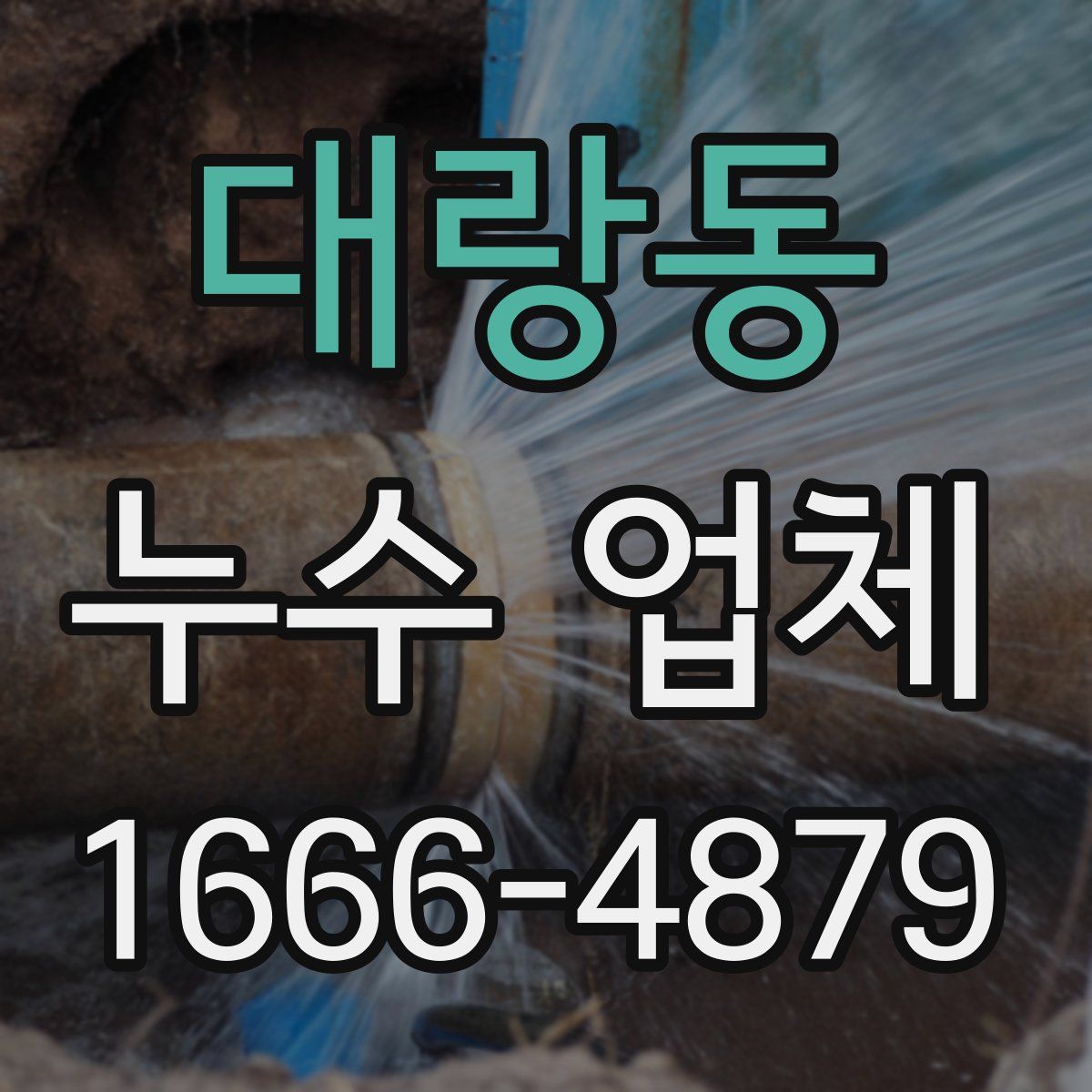 대랑동 누수 업체