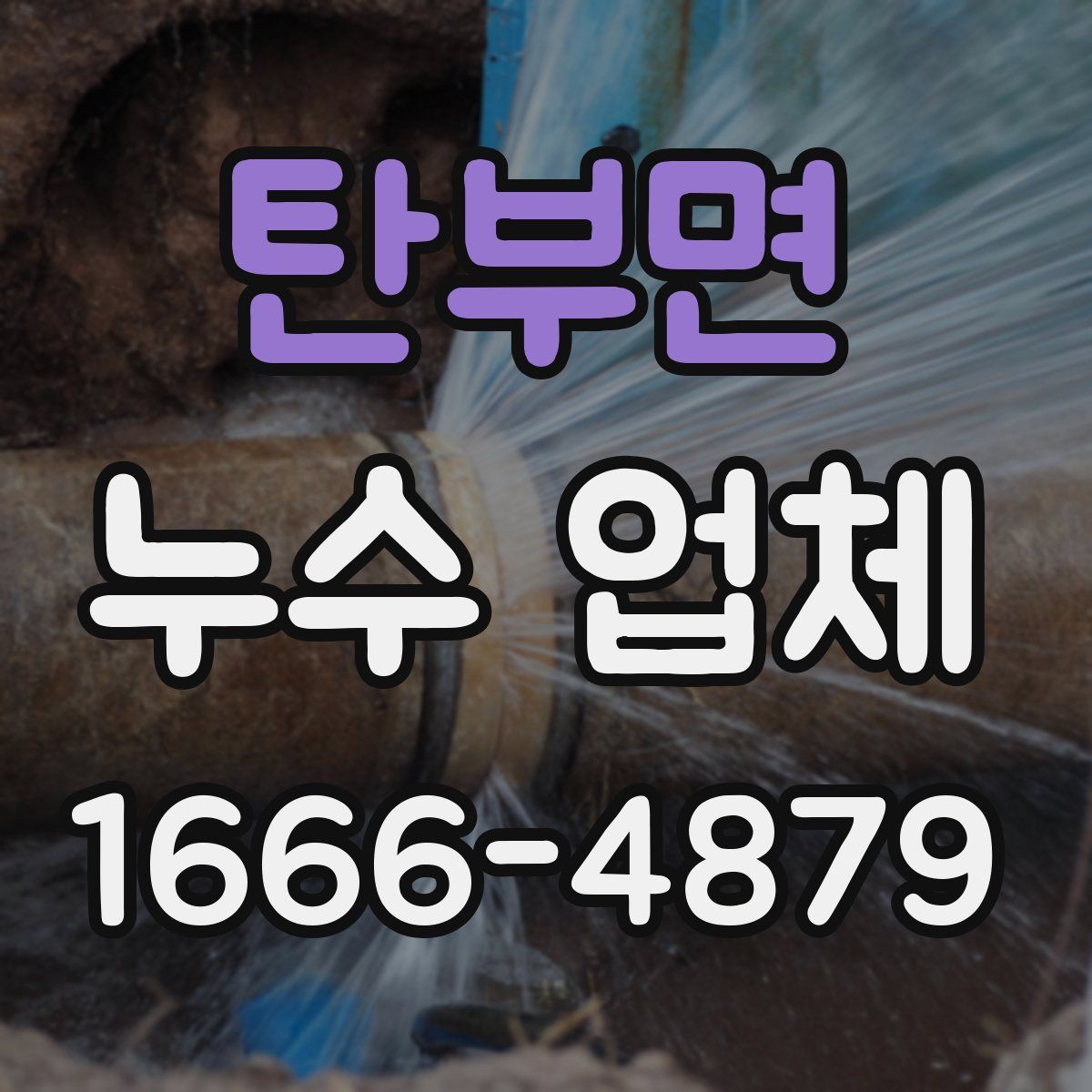 탄부면 누수 업체