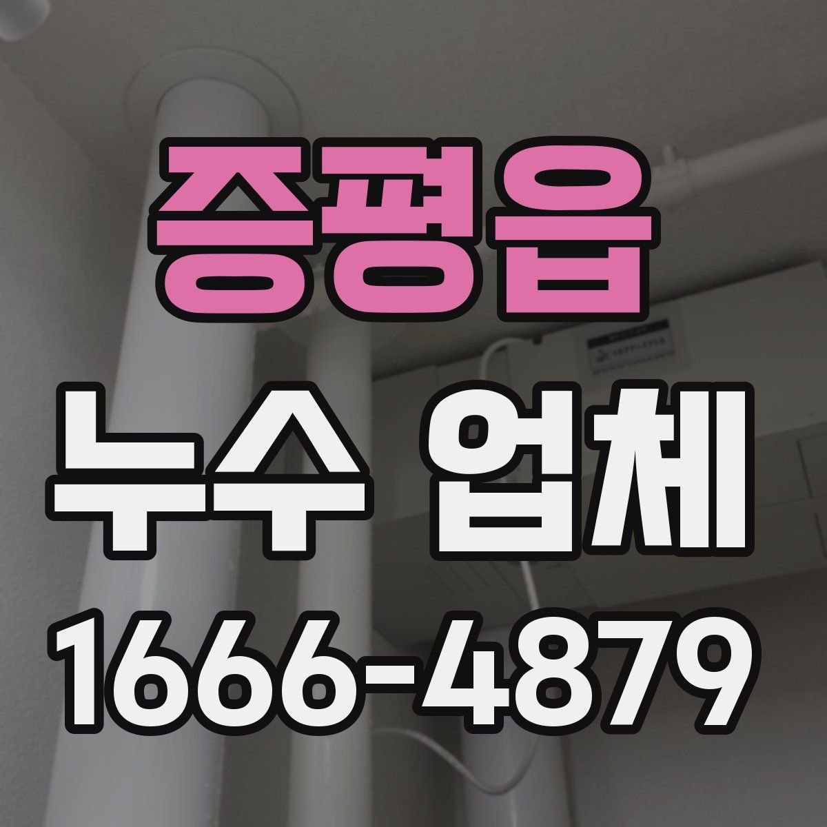 증평읍 누수 업체