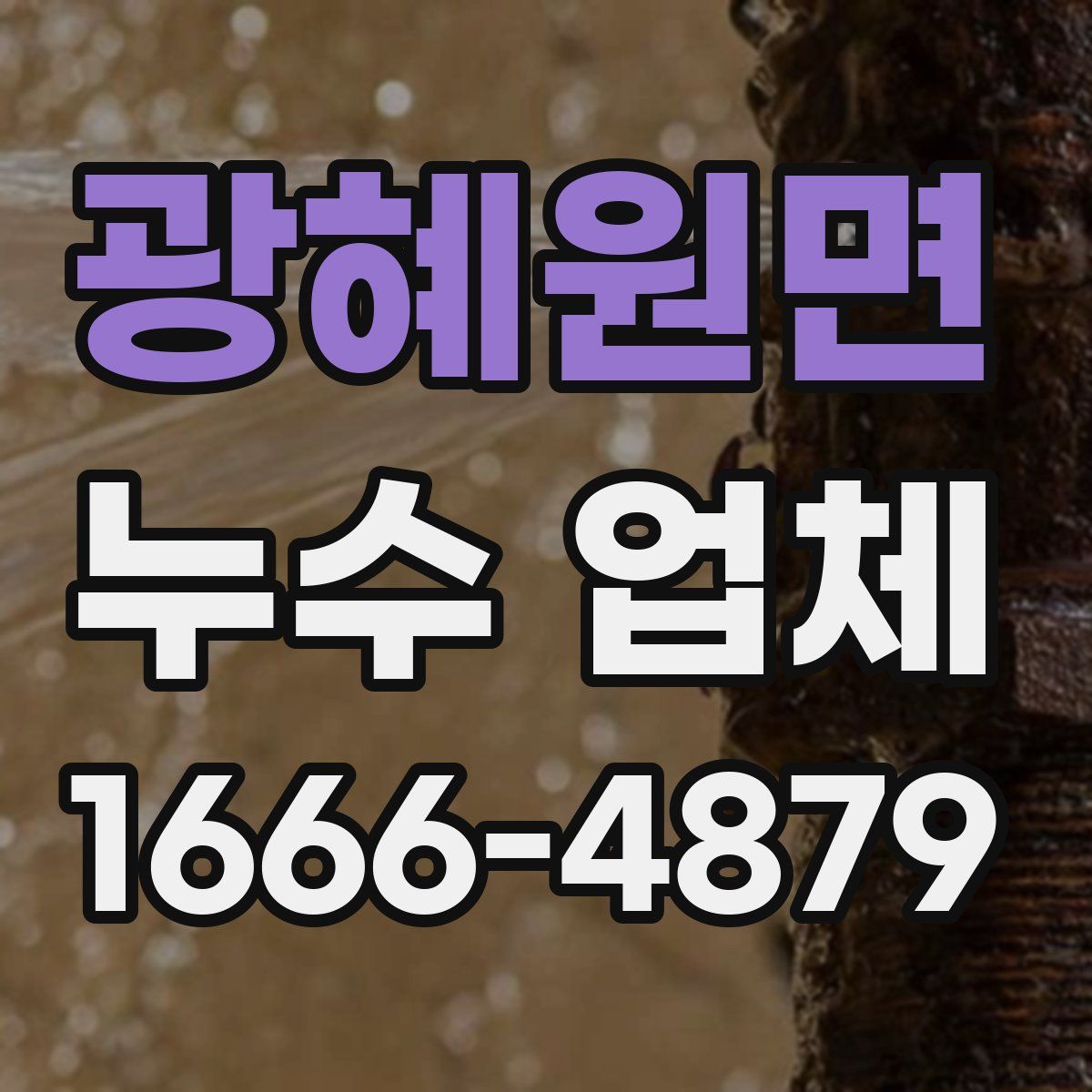 광혜원면 누수 업체