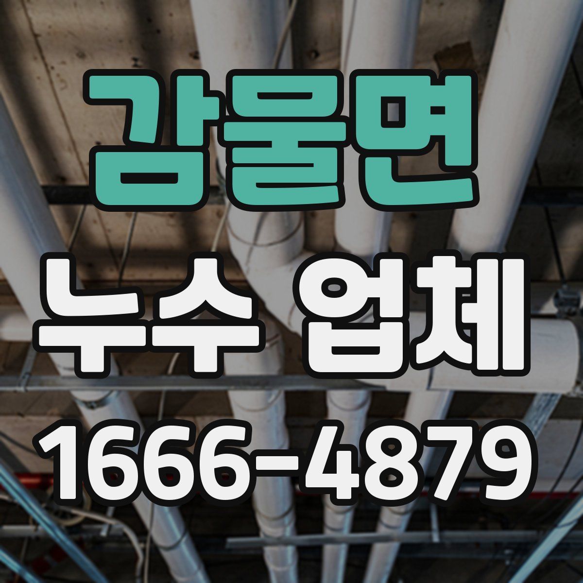 감물면 누수 업체