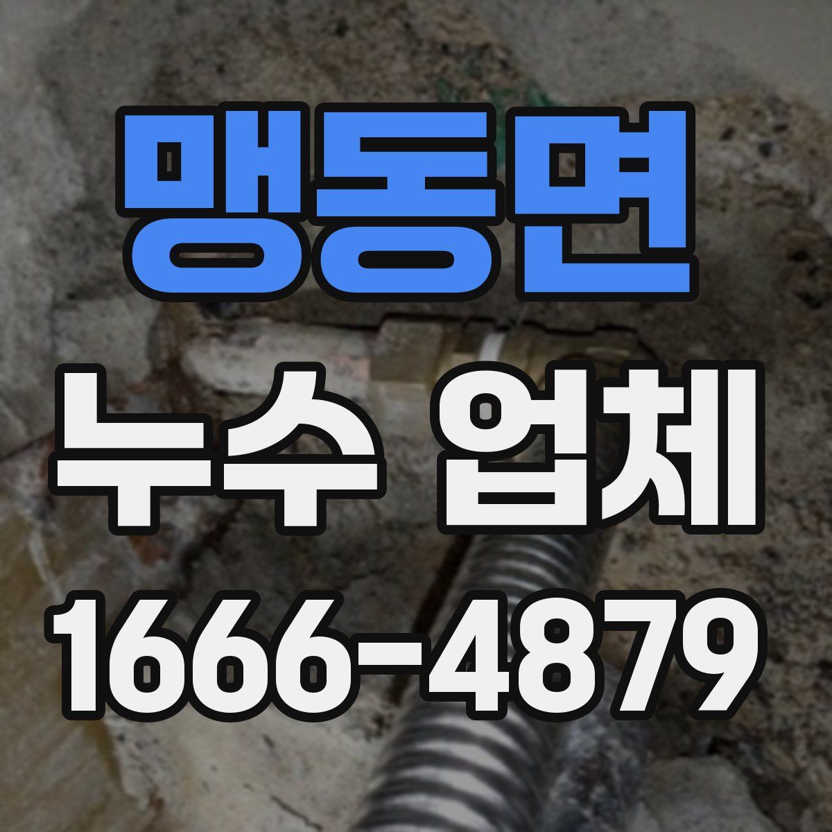 맹동면 누수 업체