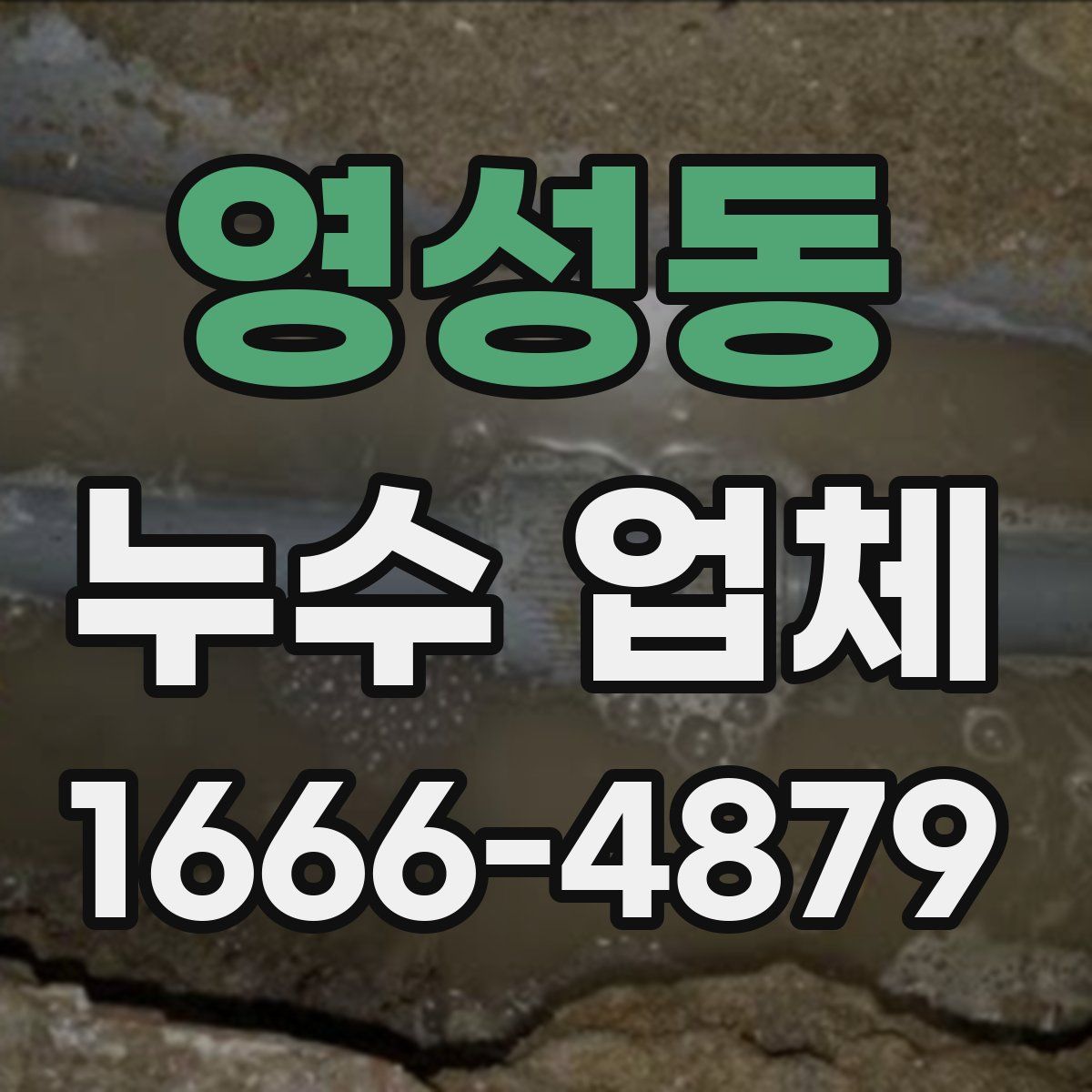 영성동 누수 업체