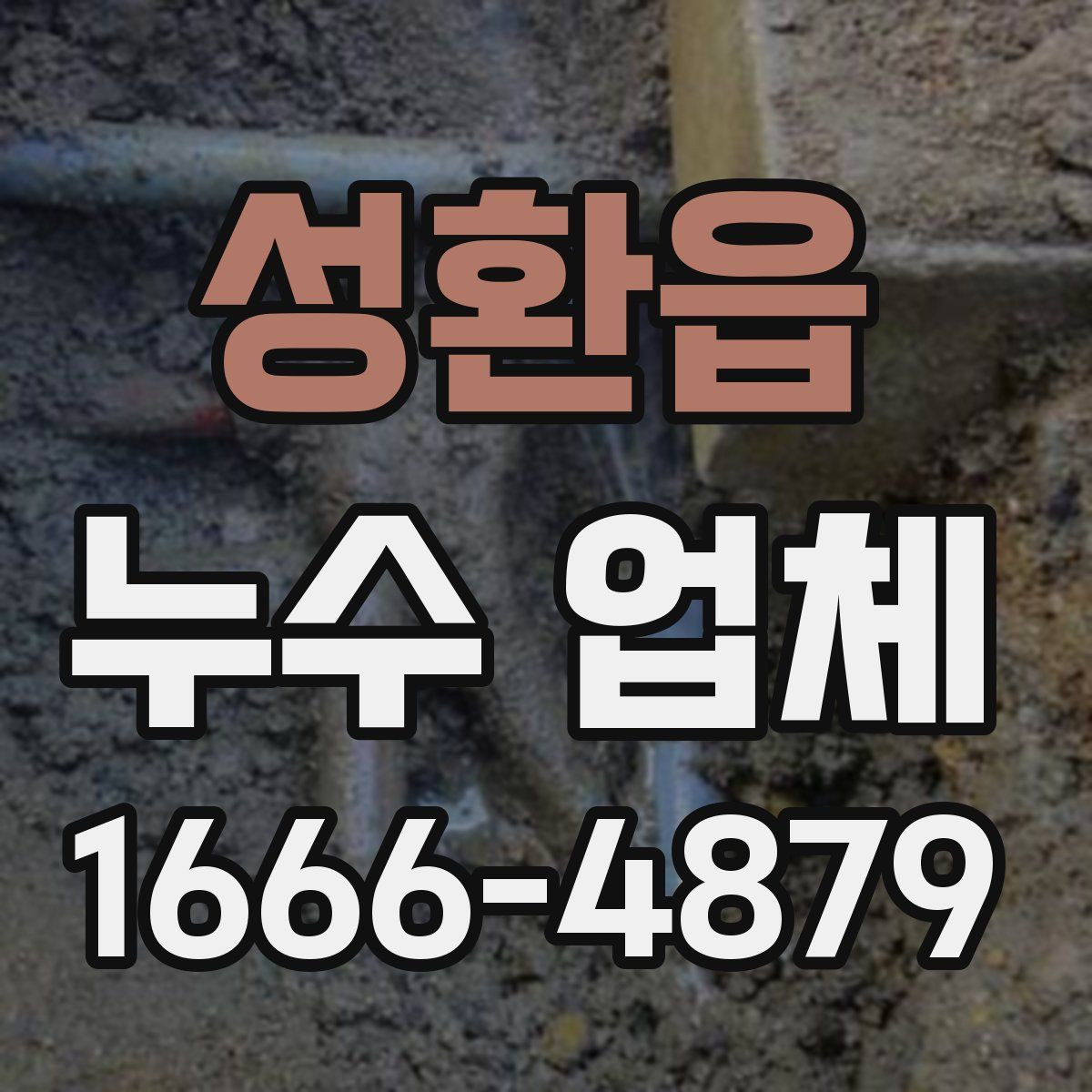 성환읍 누수 업체