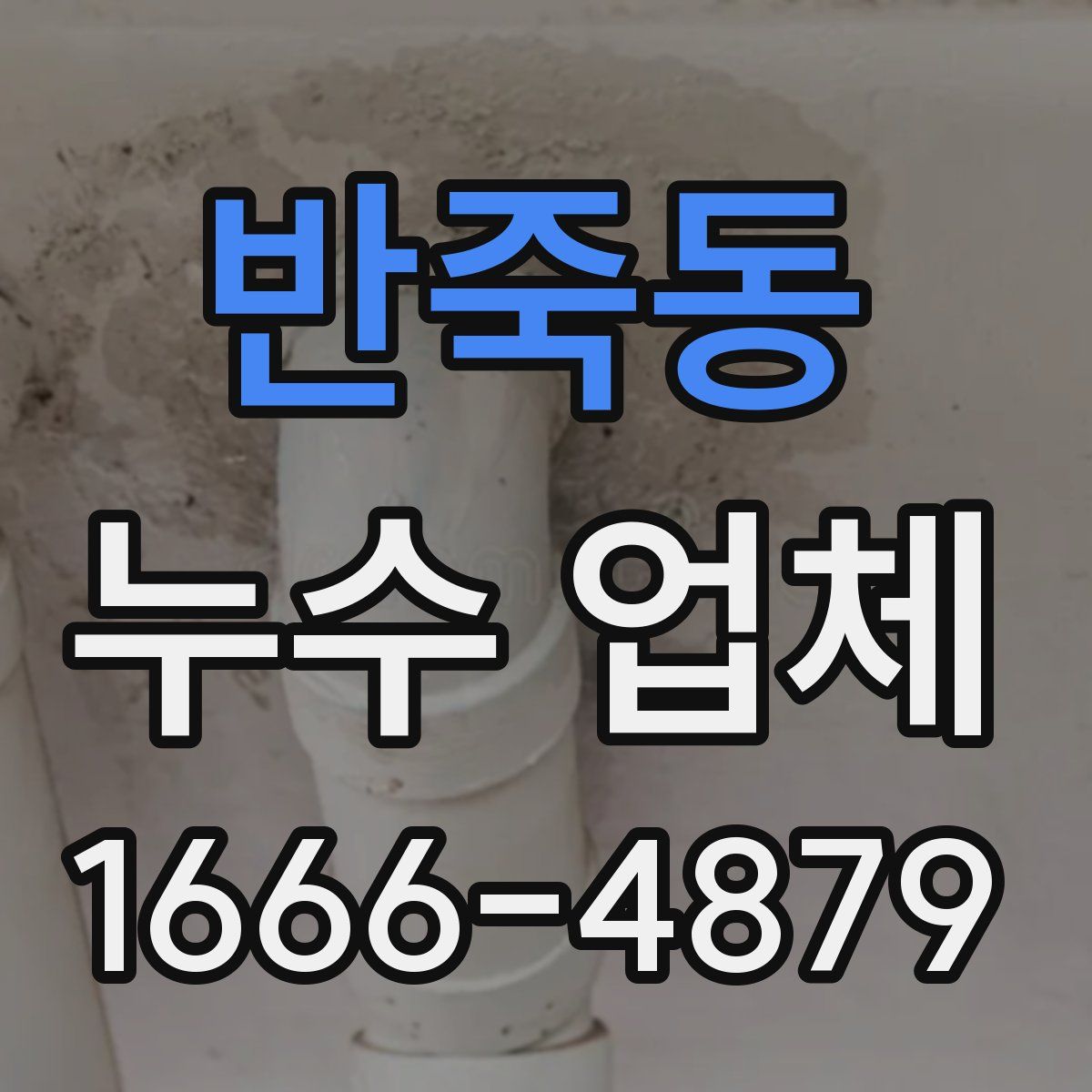 반죽동 누수 업체