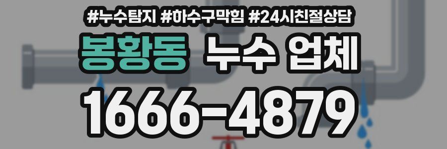 봉황동 누수 업체