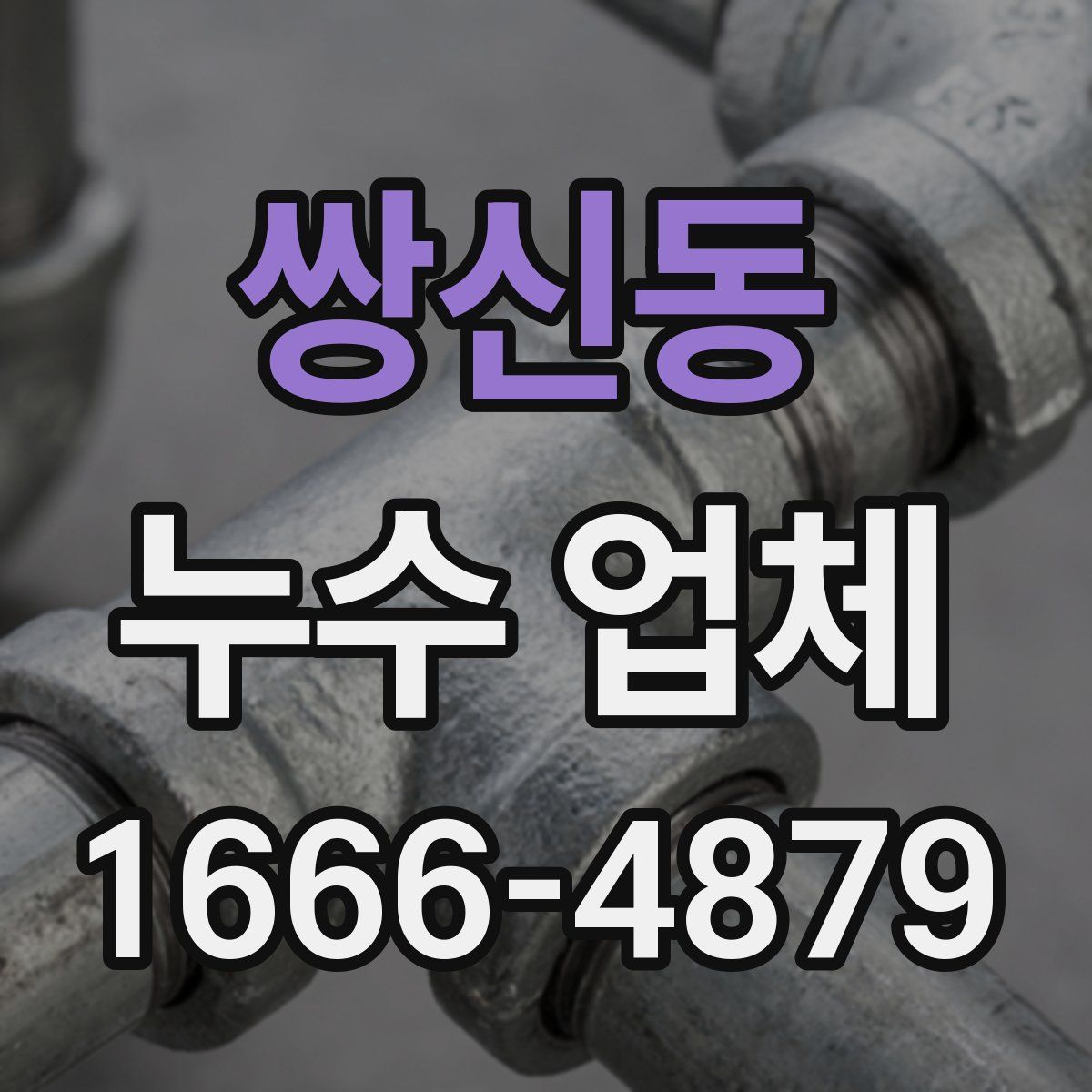 쌍신동 누수 업체