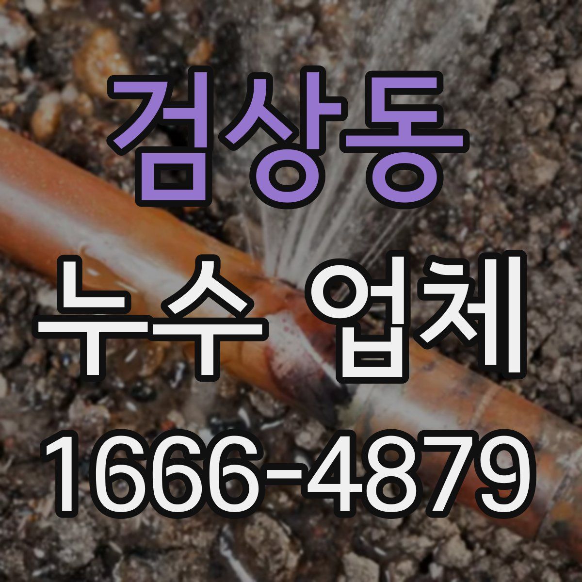 검상동 누수 업체