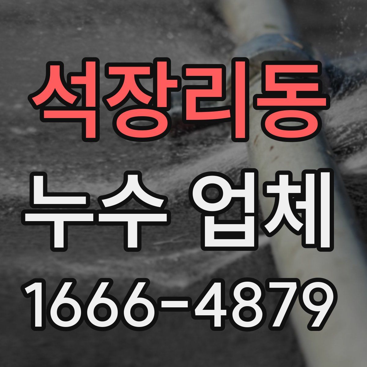 석장리동 누수 업체
