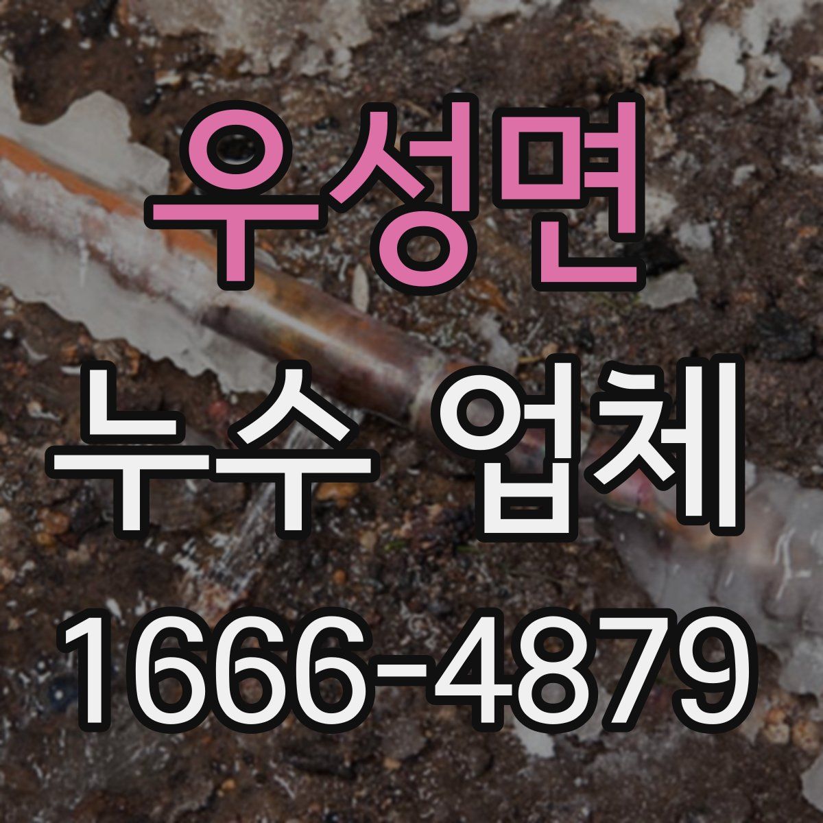 우성면 누수 업체
