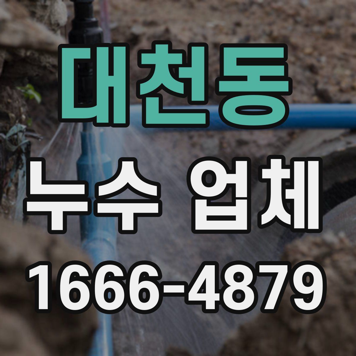 대천동 누수 업체