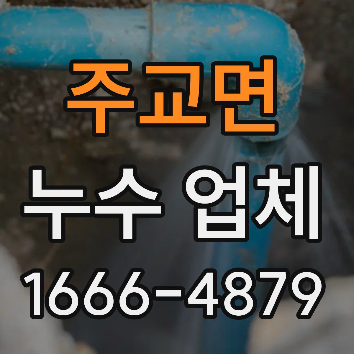 주교면 누수 업체