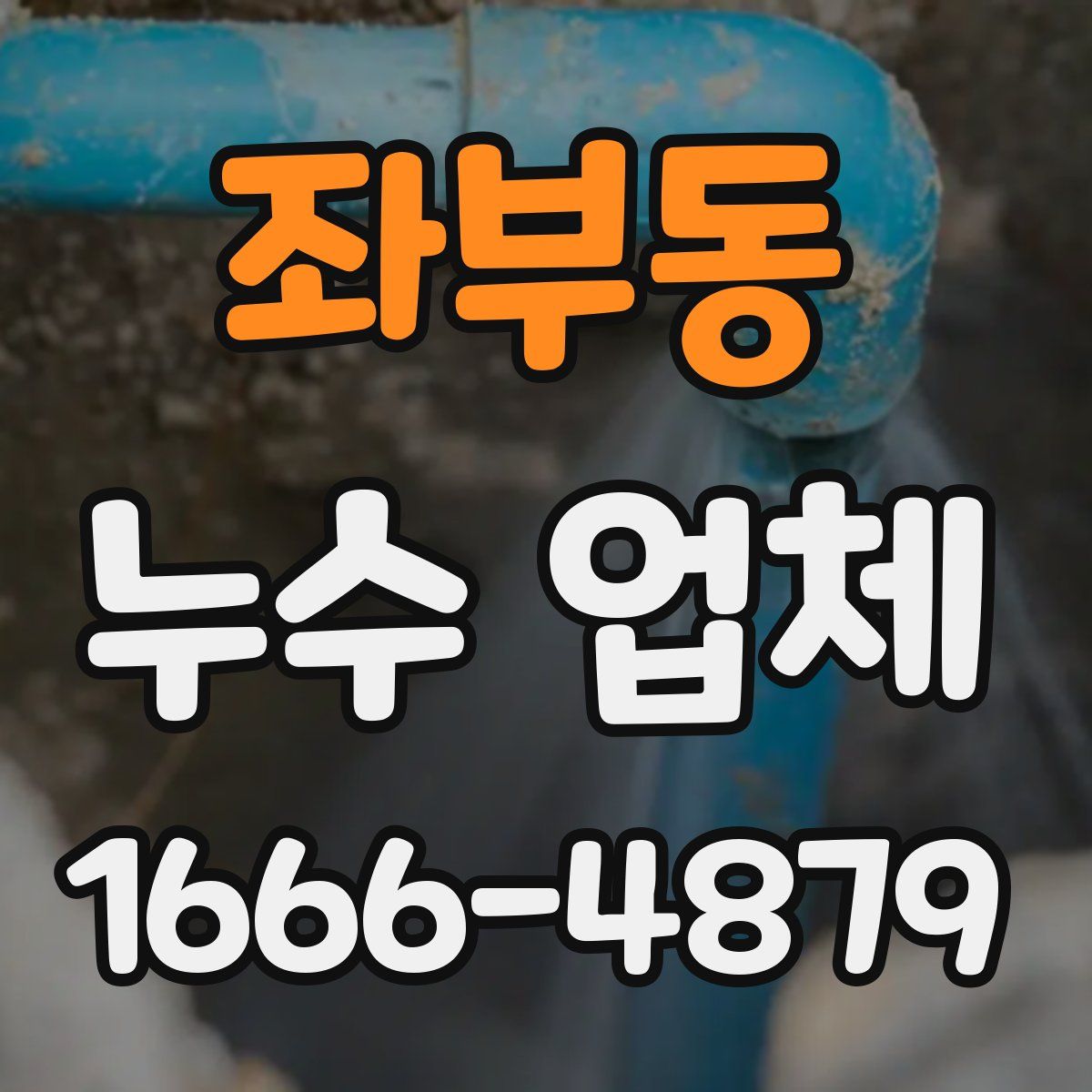 좌부동 누수 업체
