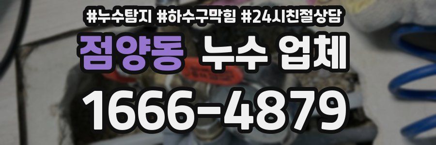 점양동 누수 업체