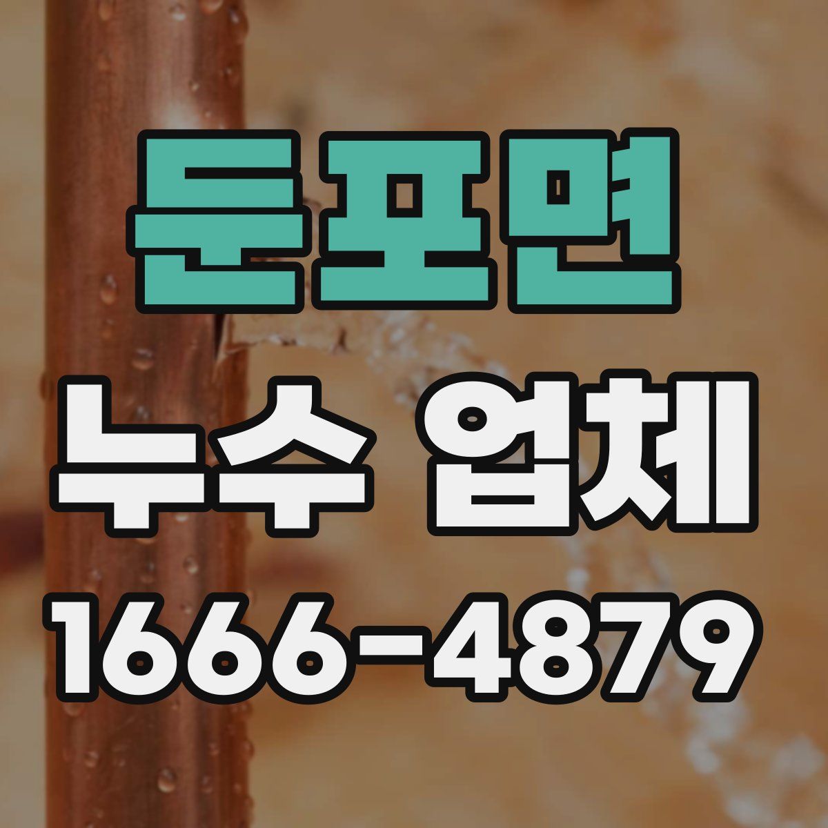 둔포면 누수 업체