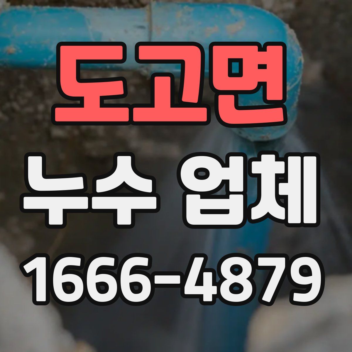 도고면 누수 업체