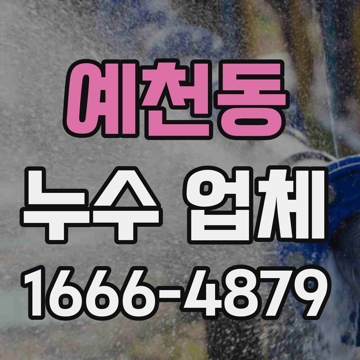예천동 누수 업체