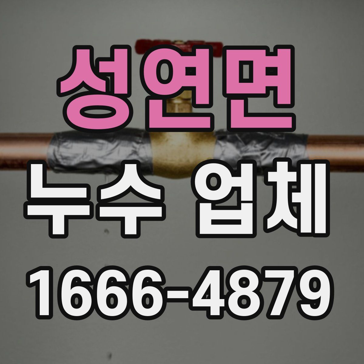 성연면 누수 업체