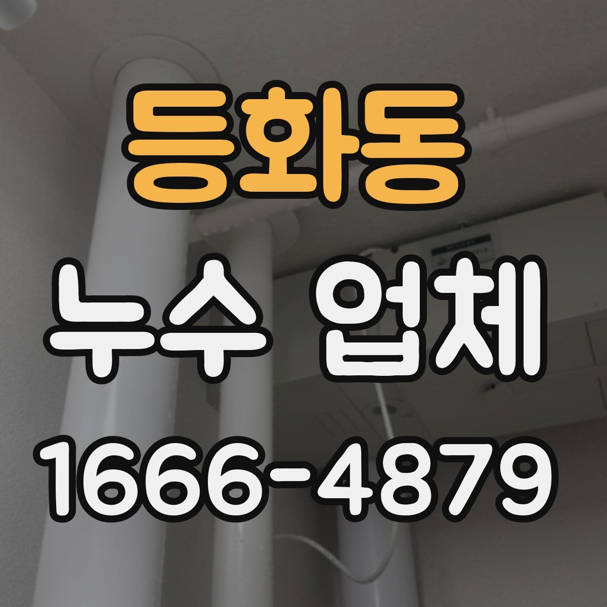 등화동 누수 업체