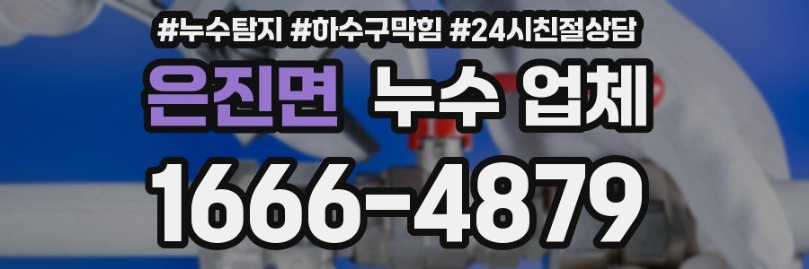 은진면 누수 업체
