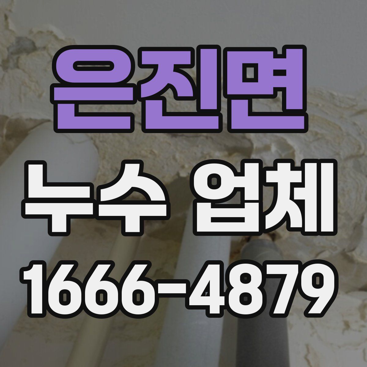 은진면 누수 업체