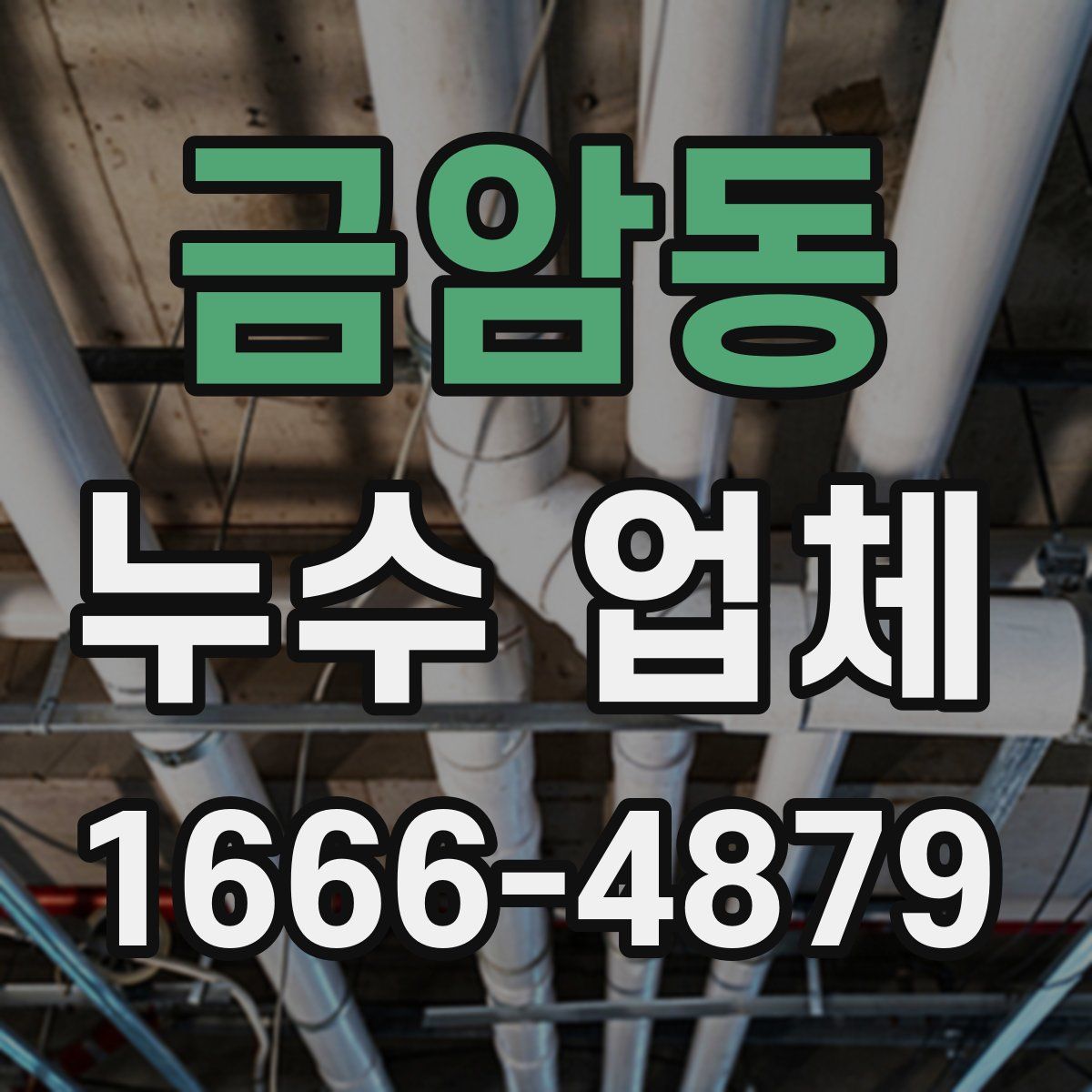 금암동 누수 업체