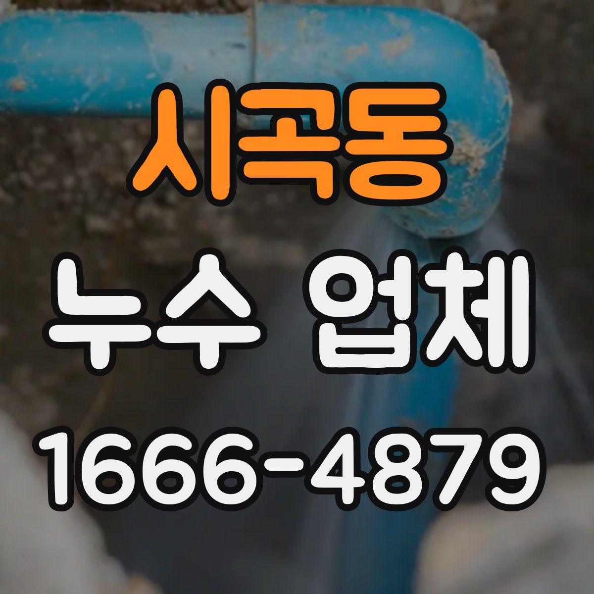 시곡동 누수 업체