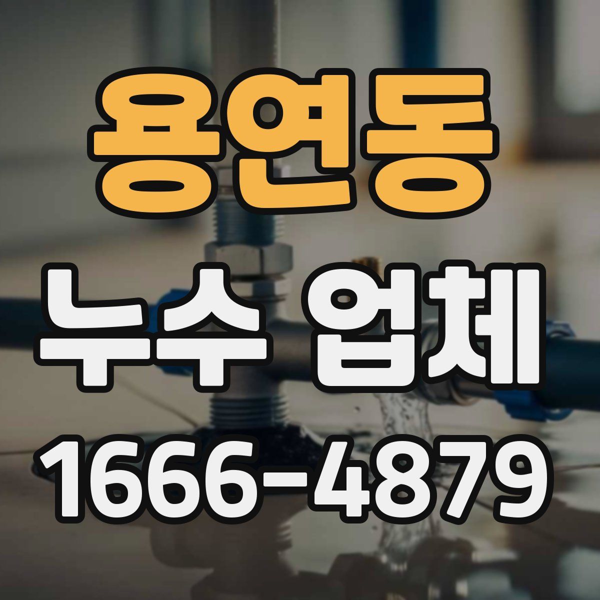 용연동 누수 업체