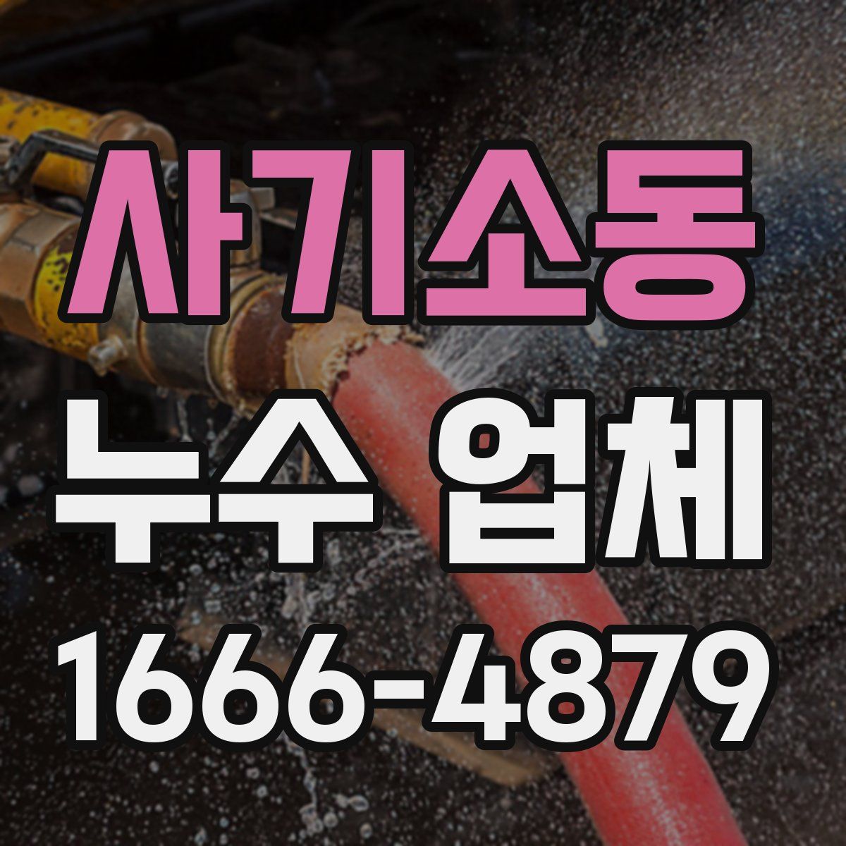 사기소동 누수 업체