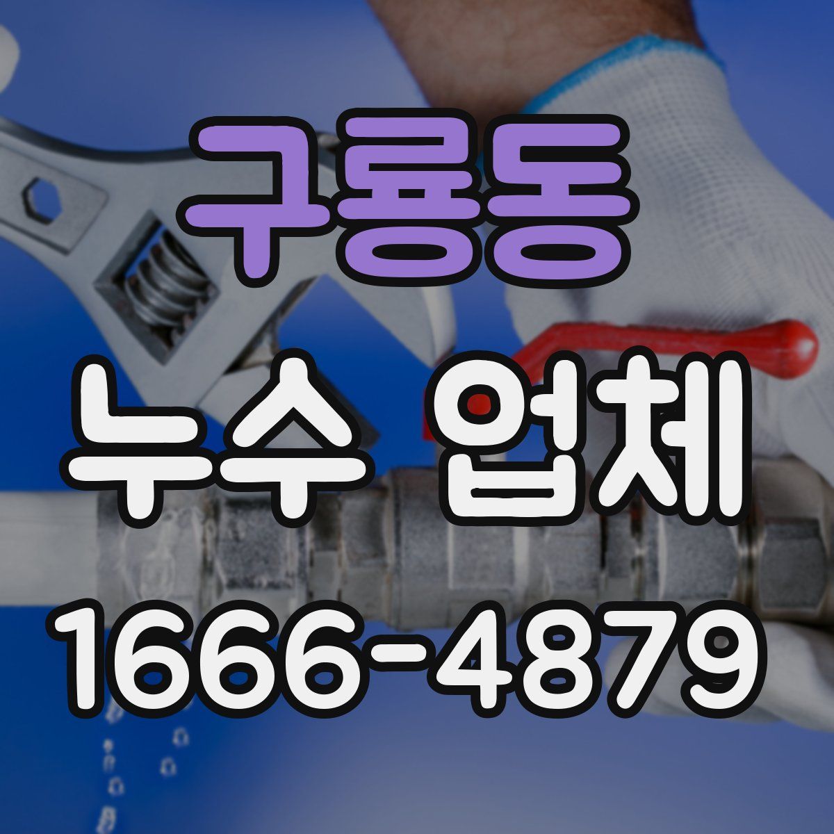 구룡동 누수 업체