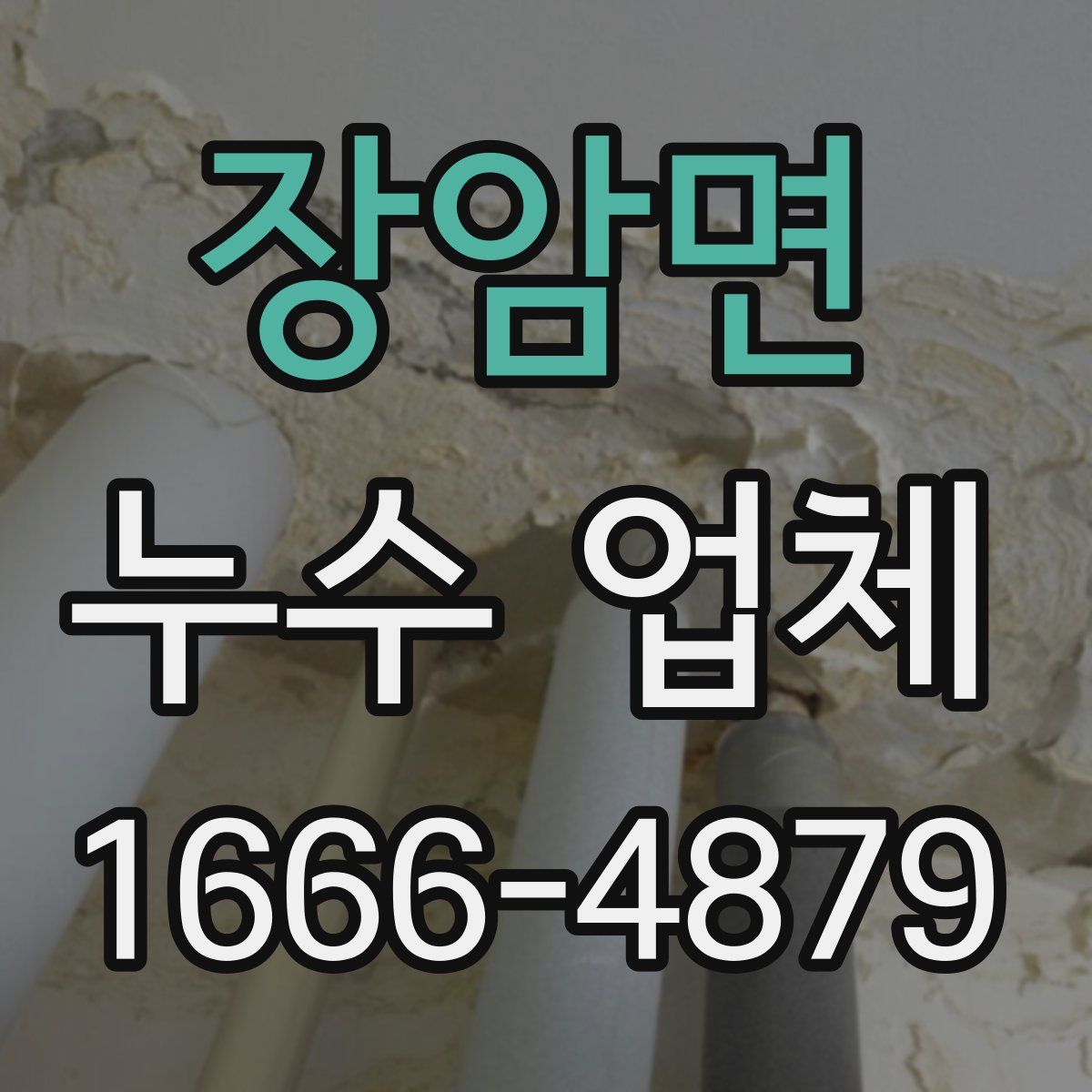 장암면 누수 업체