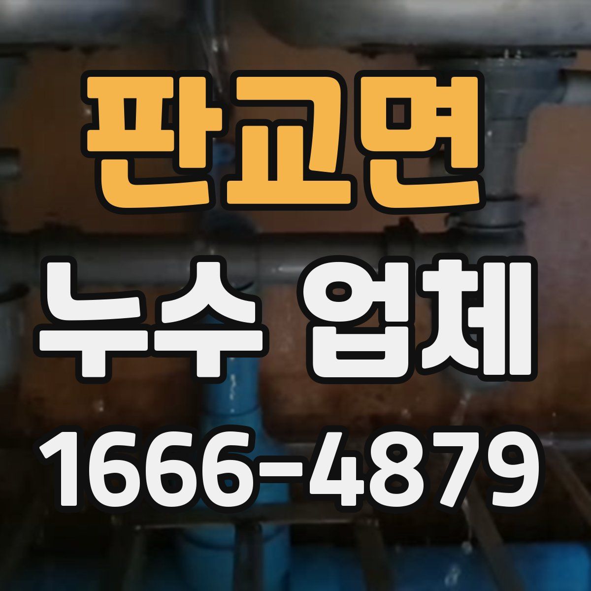 판교면 누수 업체