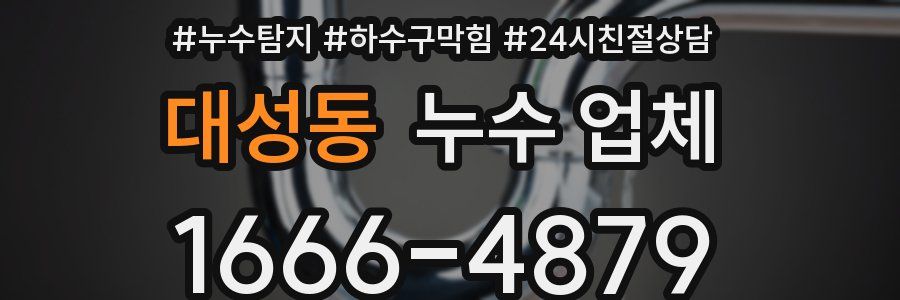 대성동 누수 업체