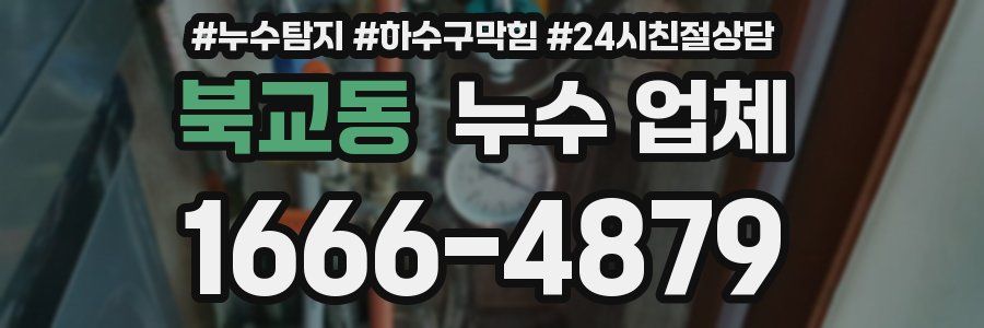 북교동 누수 업체
