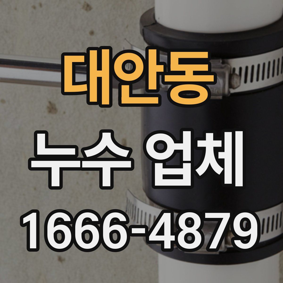 대안동 누수 업체