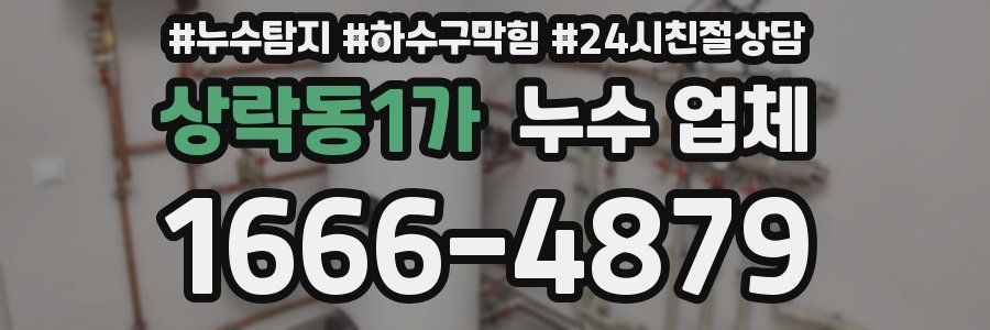 상락동1가 누수 업체