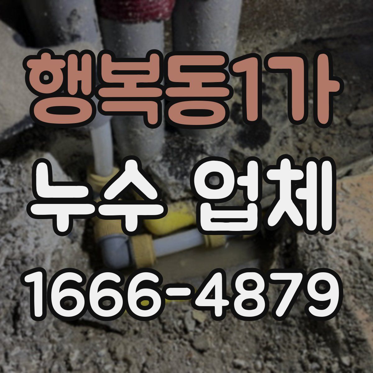 행복동1가 누수 업체