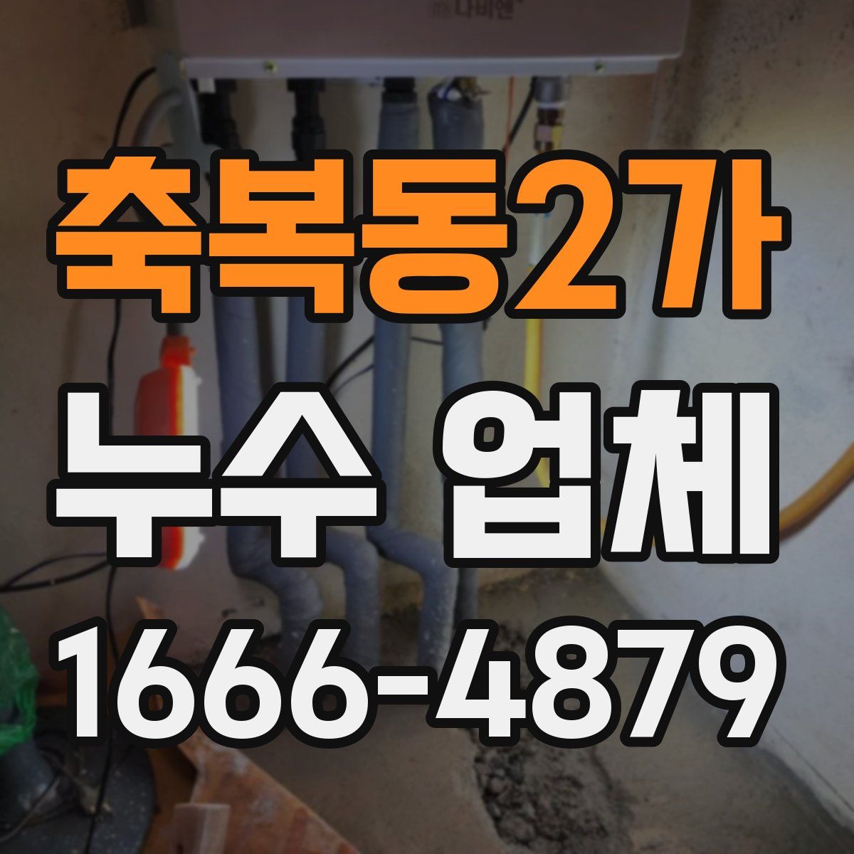 축복동2가 누수 업체