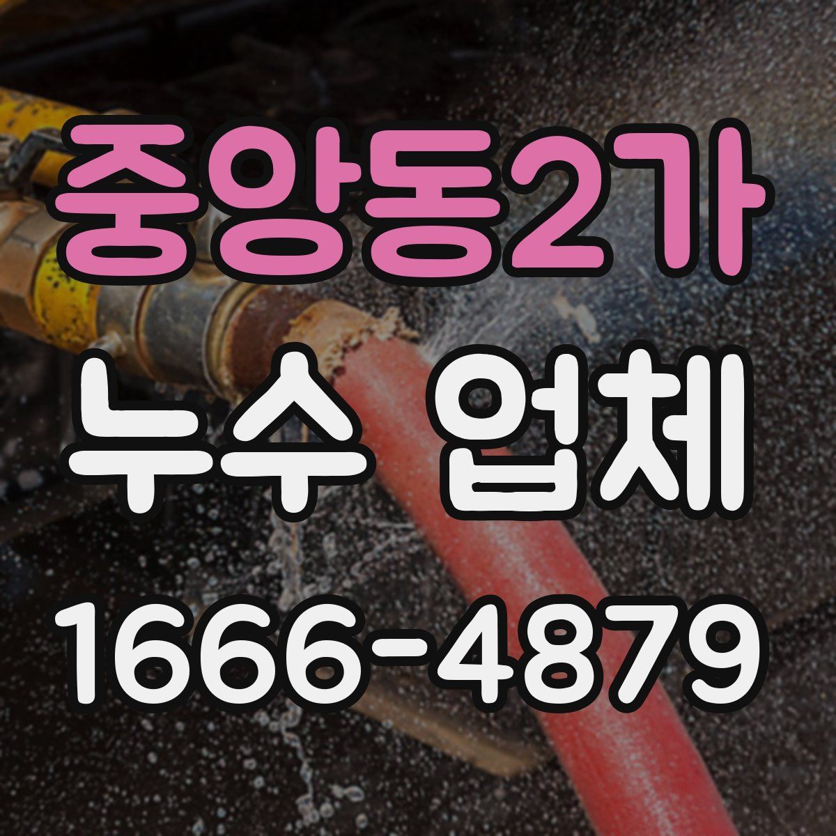 중앙동2가 누수 업체