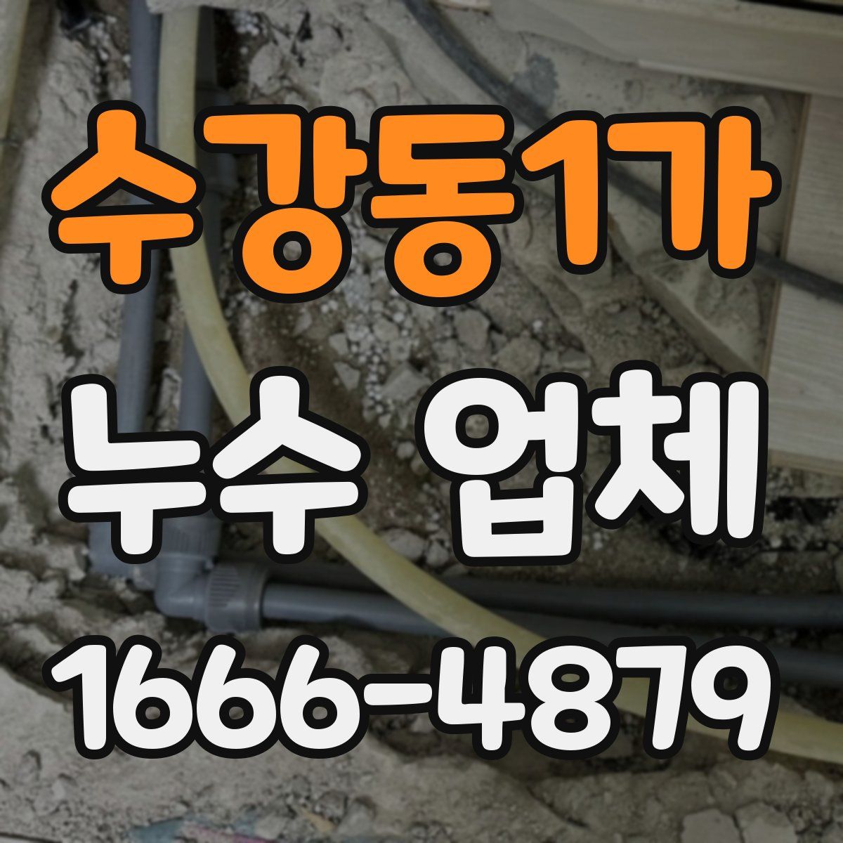 수강동1가 누수 업체