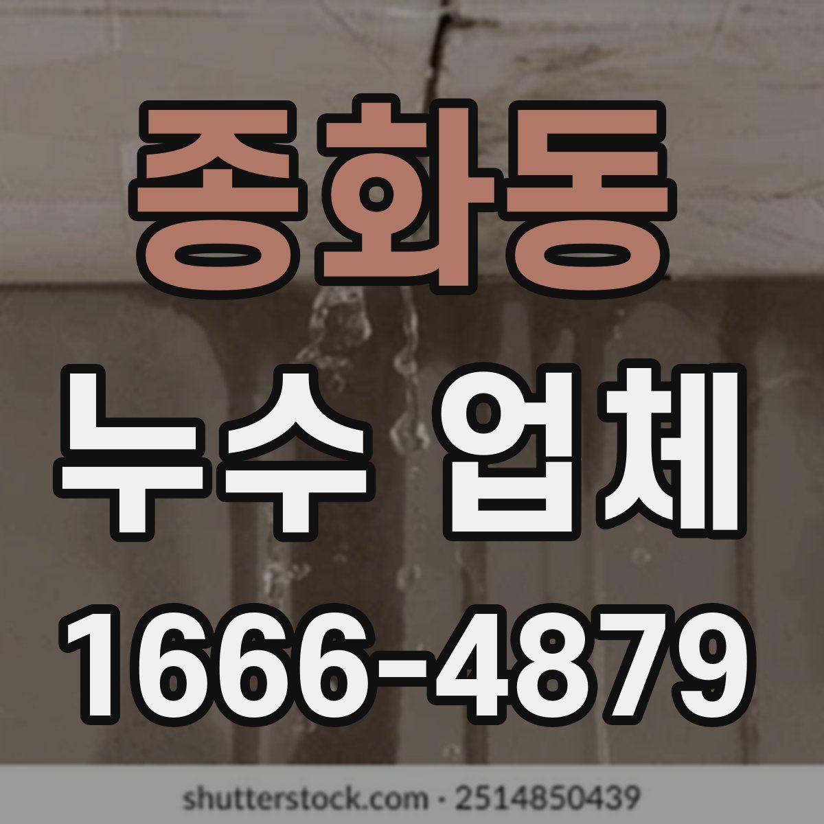 종화동 누수 업체